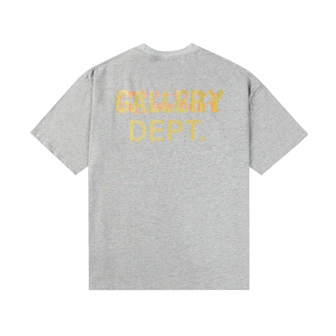 GALLERY.DEPT new summer short-sleeved model number: D3121#P106 color: gray blue code number: S M L XL